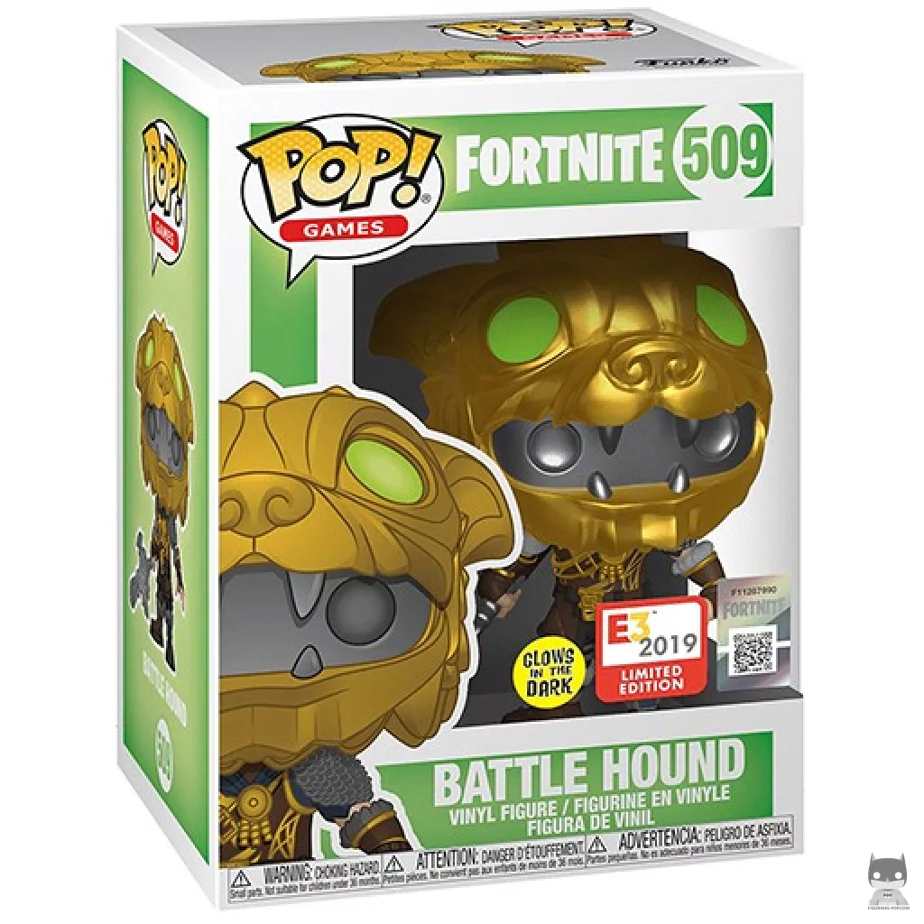 Figura Funko Pop! Battle Hound en su caja