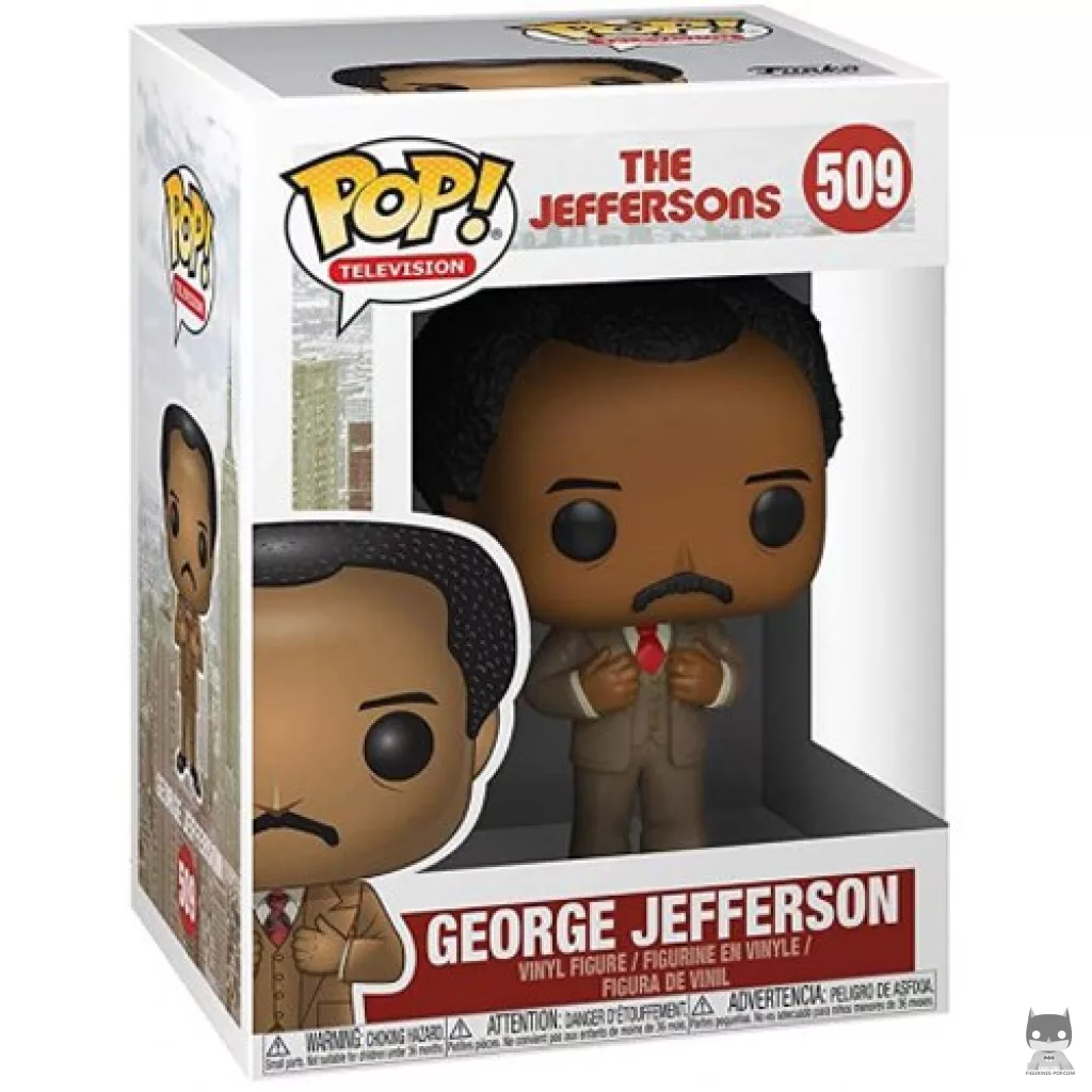 Figura Funko Pop! George Jefferson en su caja