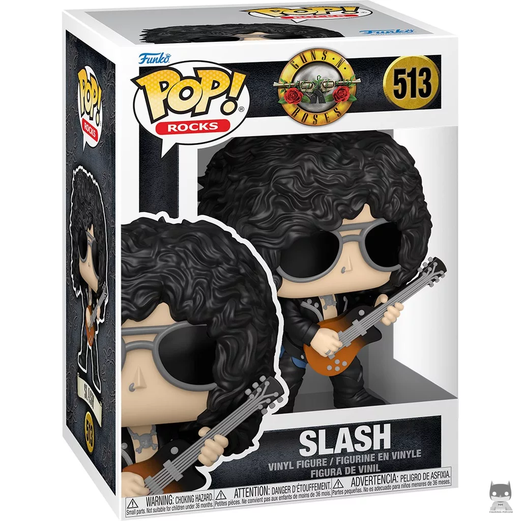 Figura Funko Pop! Slash (November Rain) en su caja