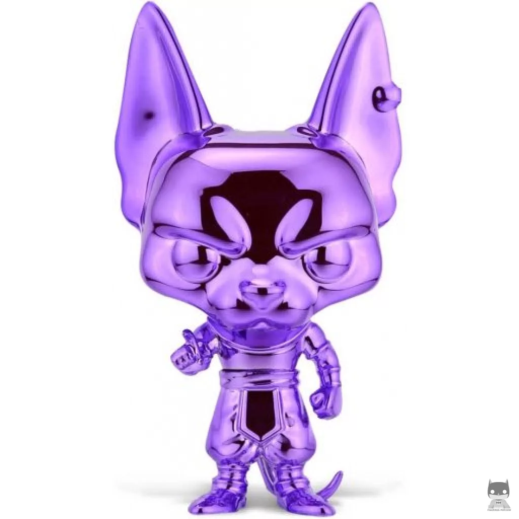 Figura Funko Pop! Beerus (Morado cromado) (Dragon Ball Super (DBS))
