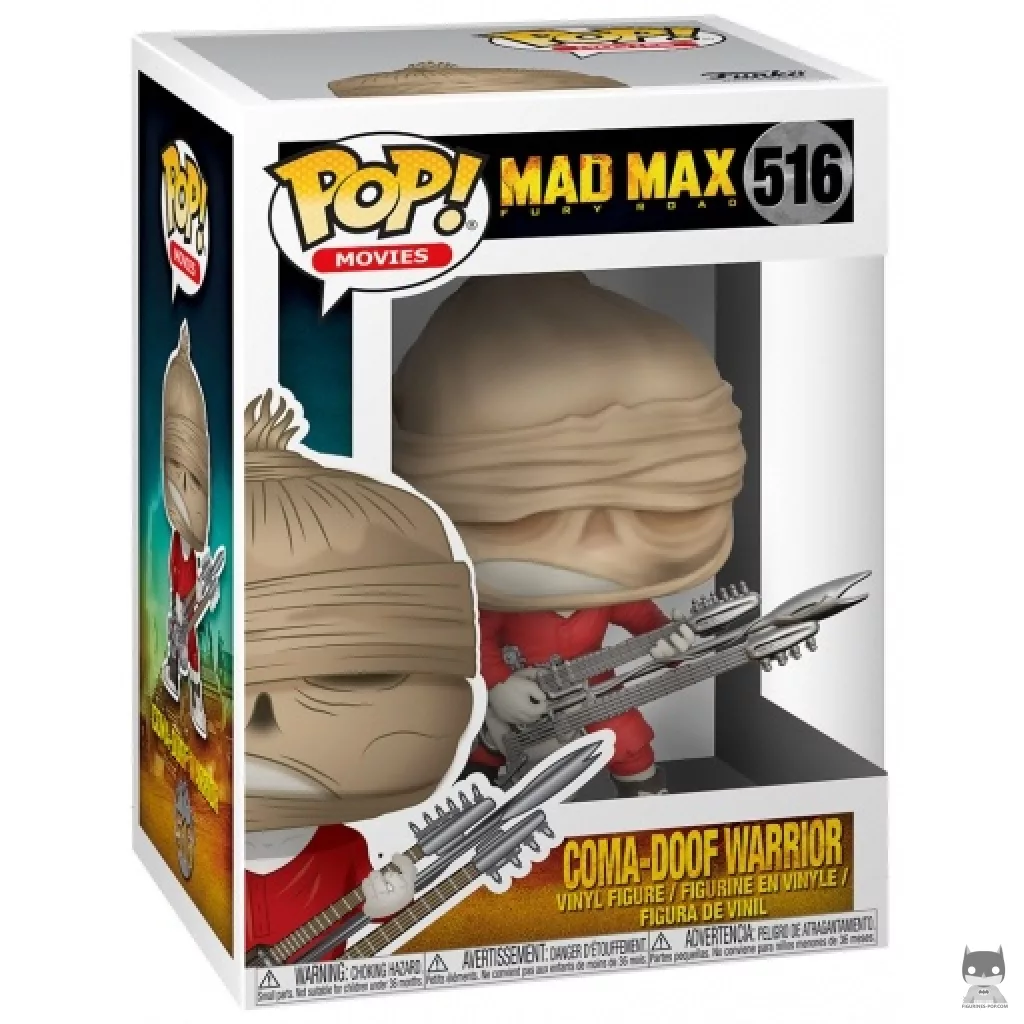 Figura Funko Pop! Coma Doof en su caja