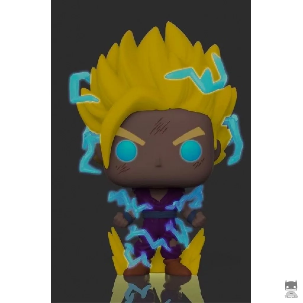 Figura Funko Pop! Gohan Super Saiyan 2 (Brilla en la oscuridad) (Dragon Ball Z (DBZ))