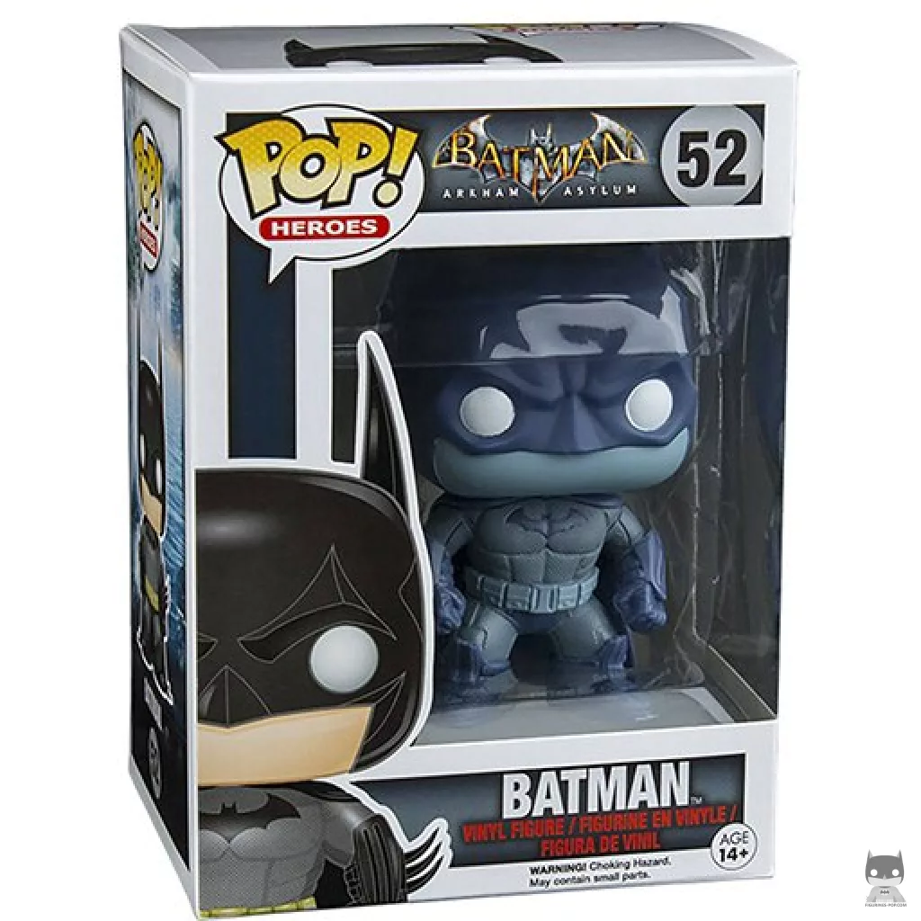 Figura Funko Pop! Batman (Modo detective) (Azul) en su caja