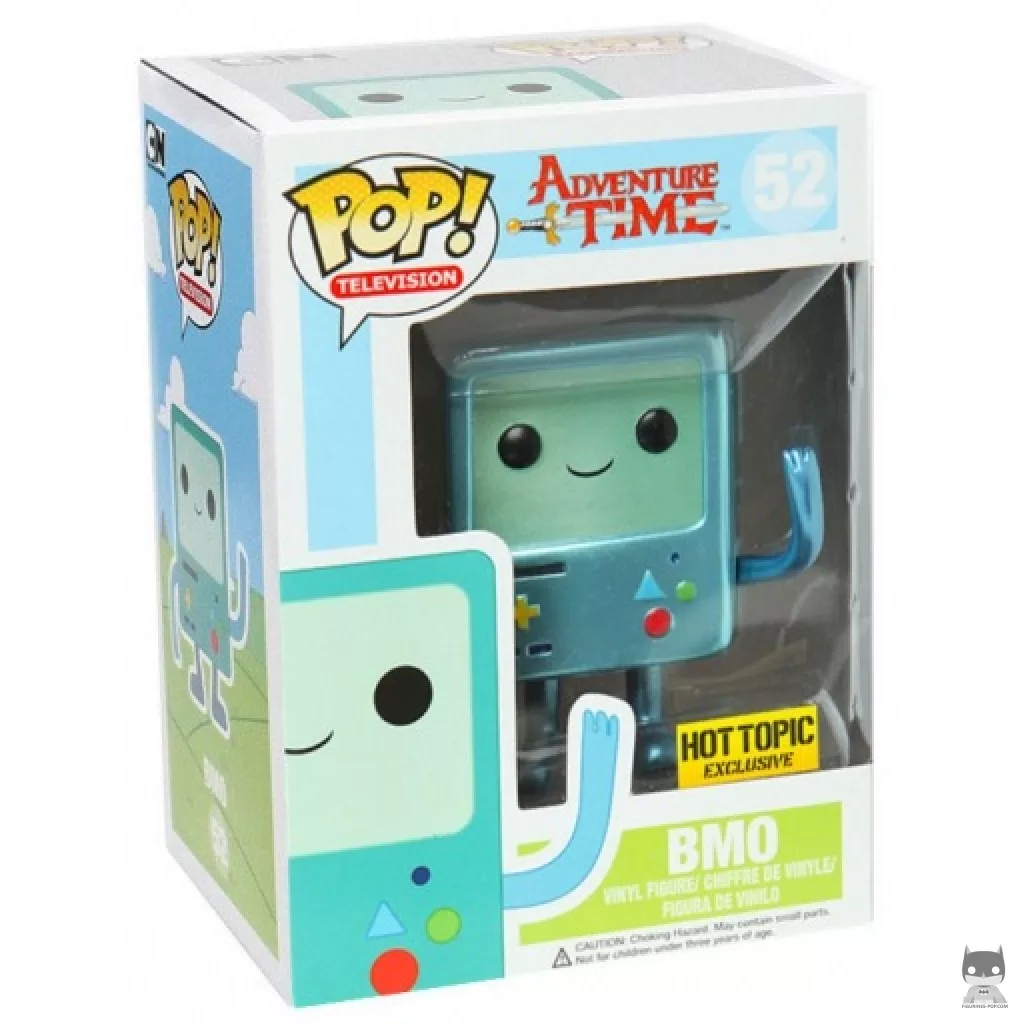 Figura Funko Pop! BMO (Metalizado) en su caja