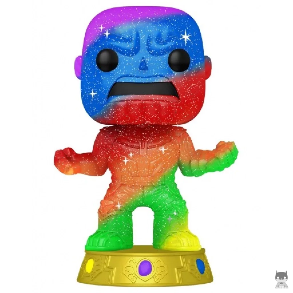 Figura Funko Pop! Thanos (Arcoíris & Metalizado) (La saga del Infinito)