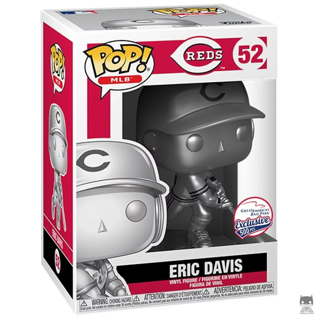 Figura Funko Pop! Eric Davis (Plateado) en su caja