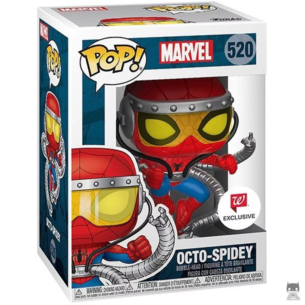 Figura Funko Pop! Octo-Spidey en su caja