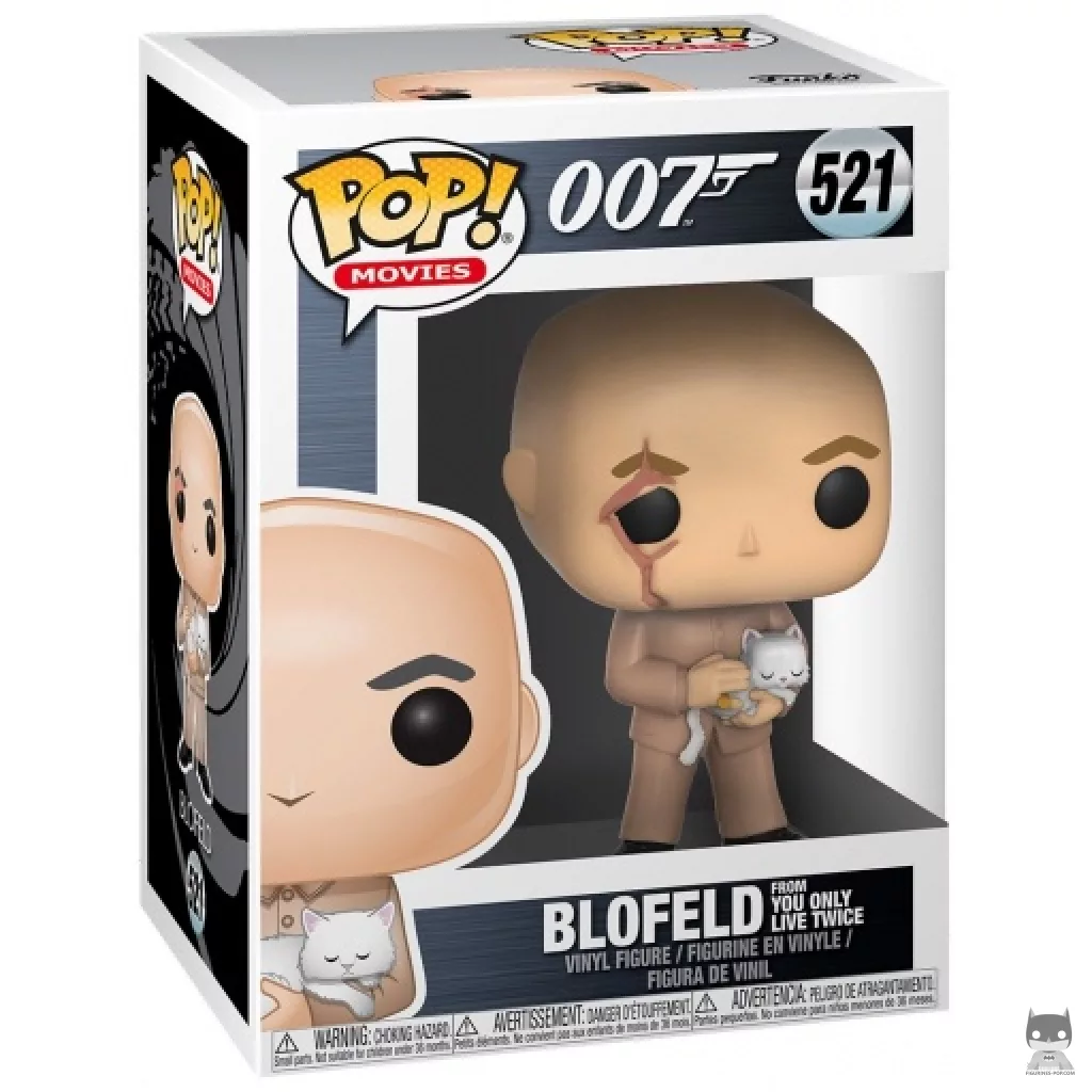 Figura Funko Pop! Ernst Stavro Blofeld (Solo se vive dos veces) en su caja