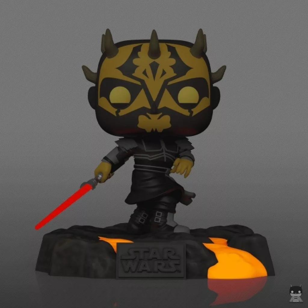 Figura Funko Pop! Red Saber Series Volumen 1: Savage Opress (Brilla en la oscuridad) (Star Wars: Episodio III, La venganza de los Sith)