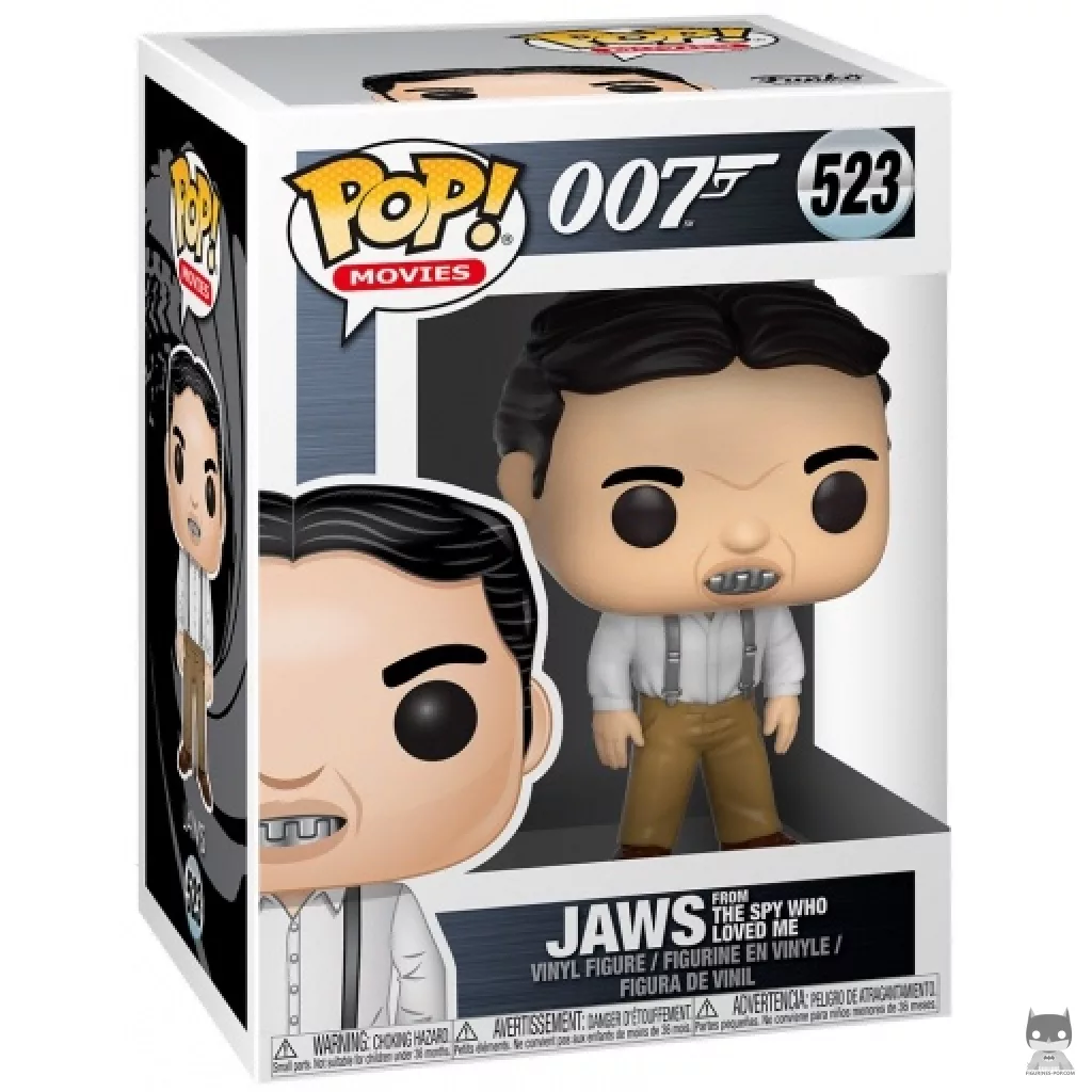 Figura Funko Pop! Tiburón (La espía que me amó) en su caja