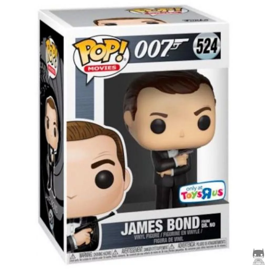 Figura Funko Pop! James Bond (Agente 007 contra el Dr. No) en su caja