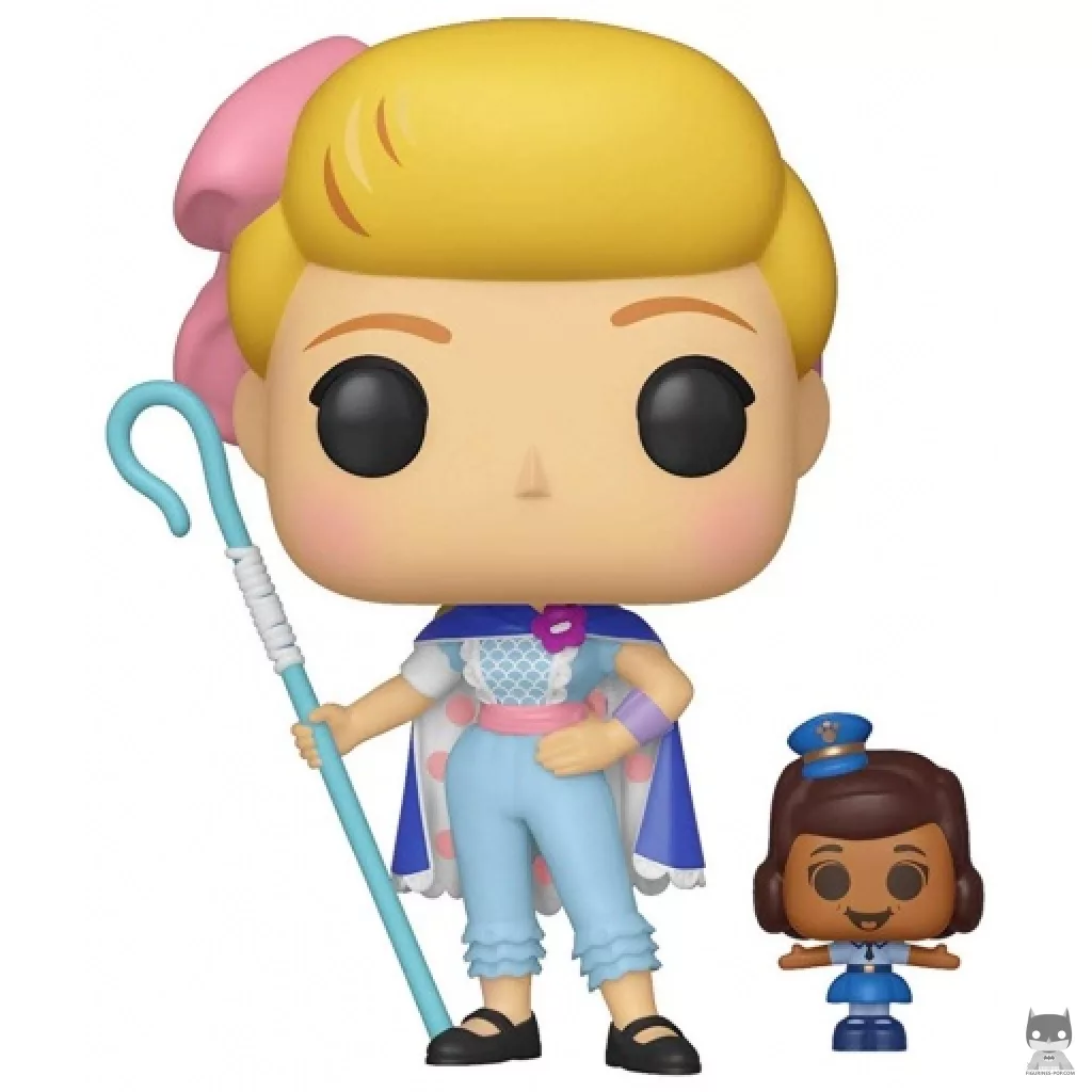 Figura Funko Pop! Bo Peep con la agente Giggle McDimples (Toy Story 4)
