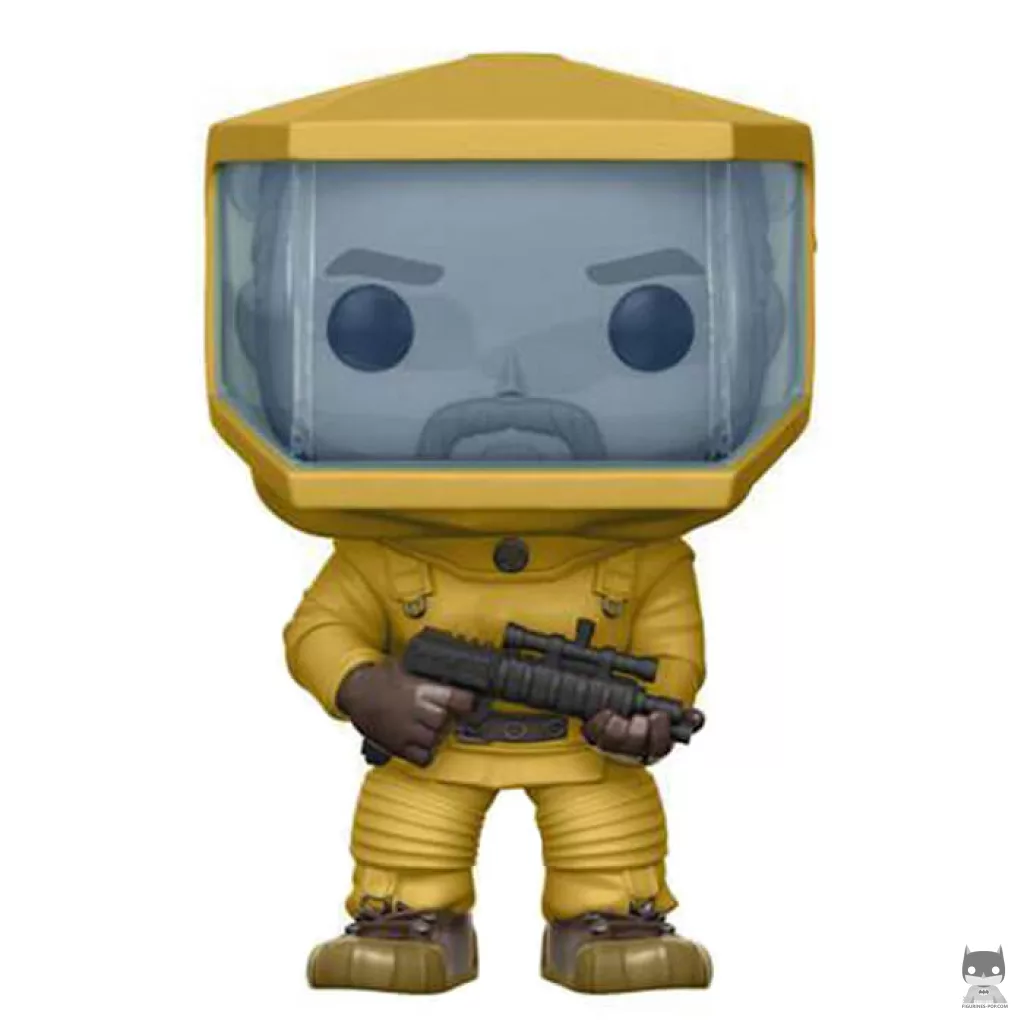Figura Funko Pop! Jim Hopper con traje de protección biológica (Stranger Things)