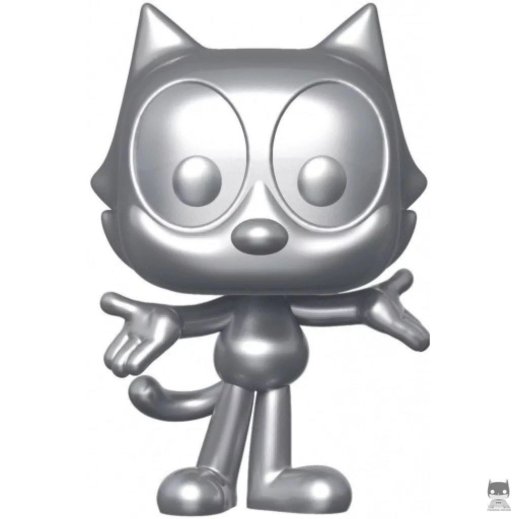 Figura Funko Pop! El gato Félix (Plateado) (El gato Félix)