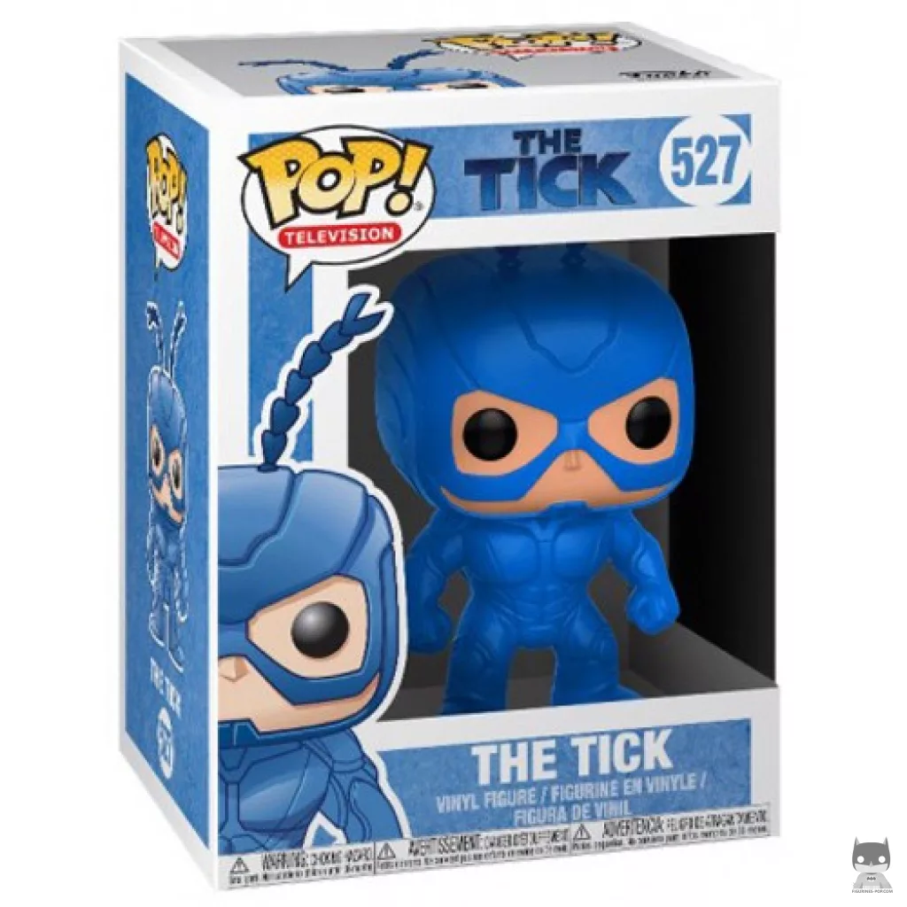 Figura Funko Pop! The Tick en su caja