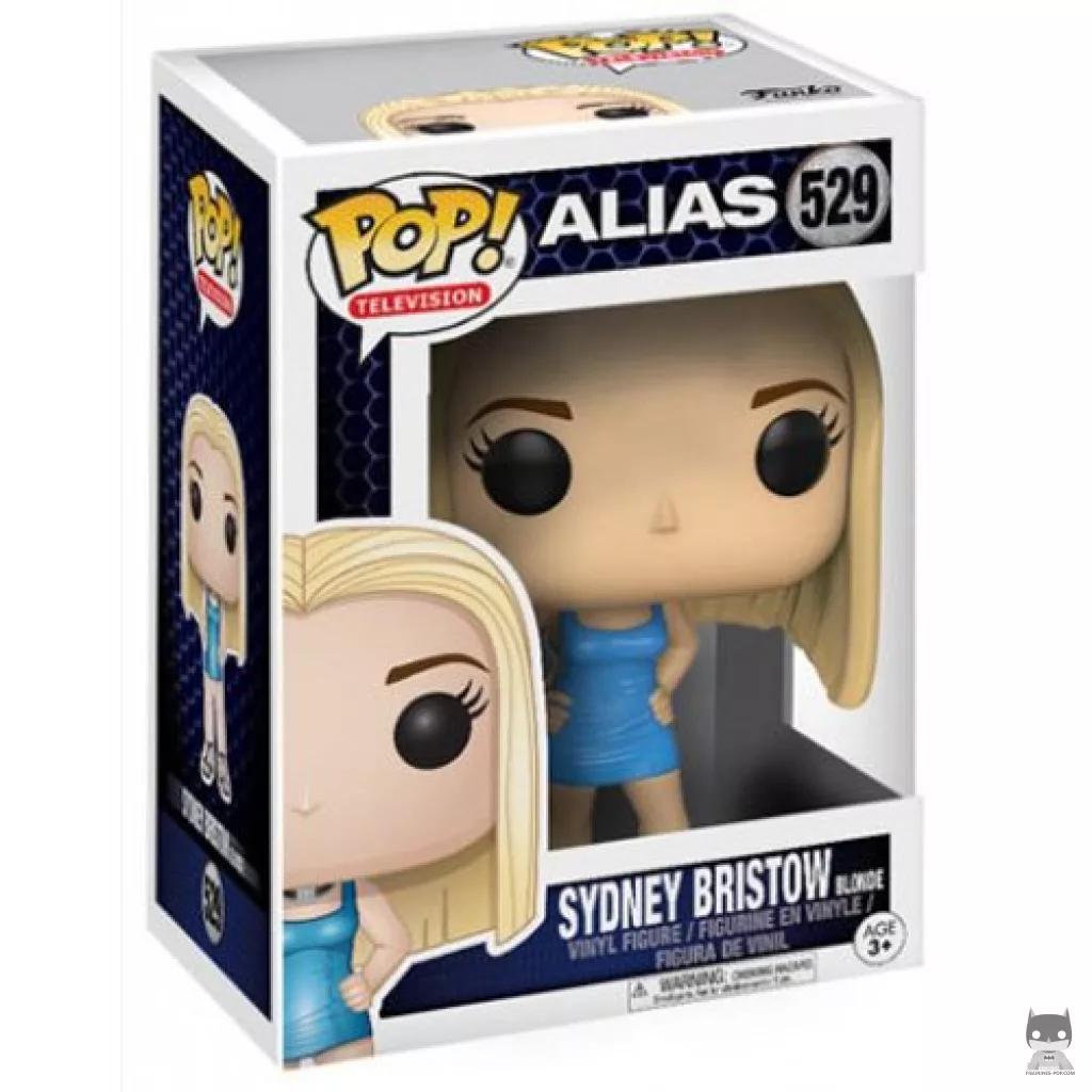 Figura Funko Pop! Sydney Bristow (Rubia) en su caja