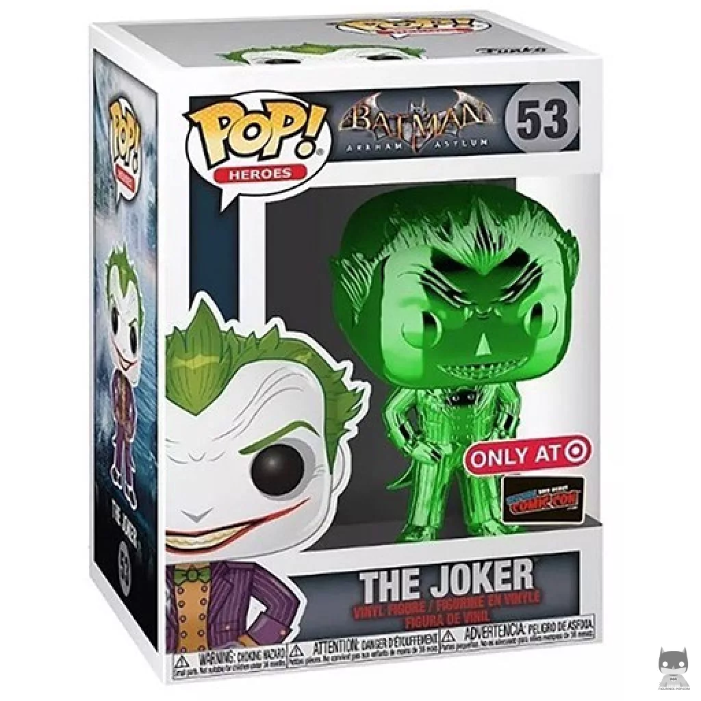 Figura Funko Pop! Joker (Verde) en su caja