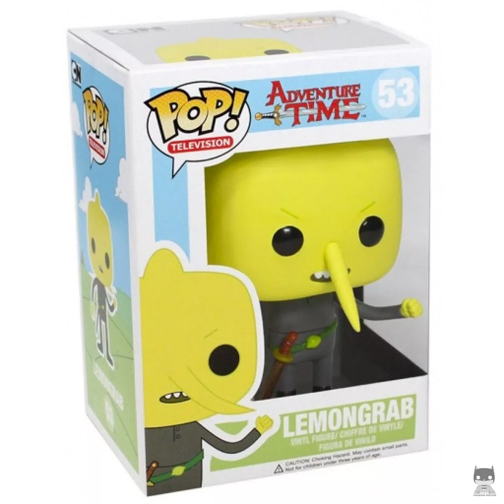 Figura Funko Pop! Lemongrab en su caja