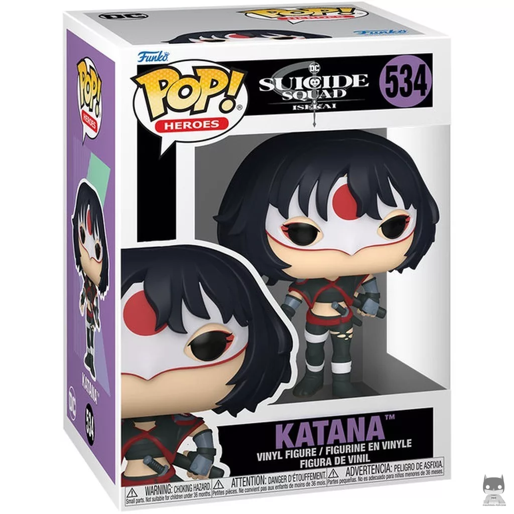 Figura Funko Pop! Katana en su caja
