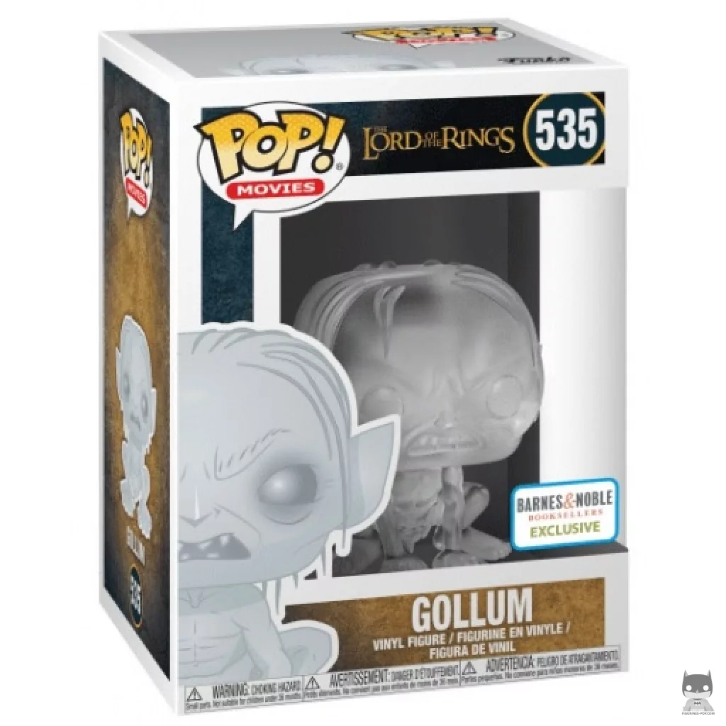 Figura Funko Pop! Gollum (Invisible) en su caja