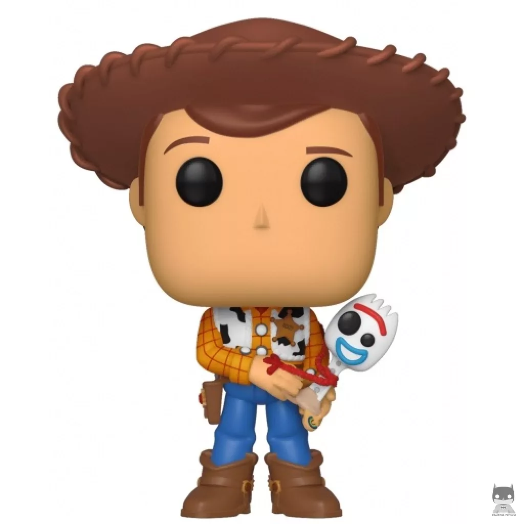Figura Funko Pop! Sheriff Woody con Forky (Toy Story 4)