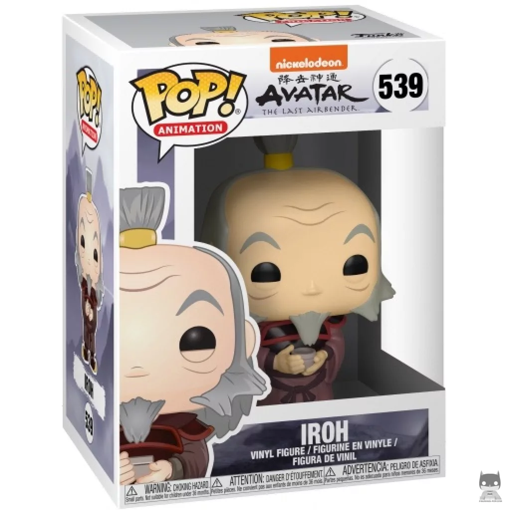Figura Funko Pop! Iroh en su caja