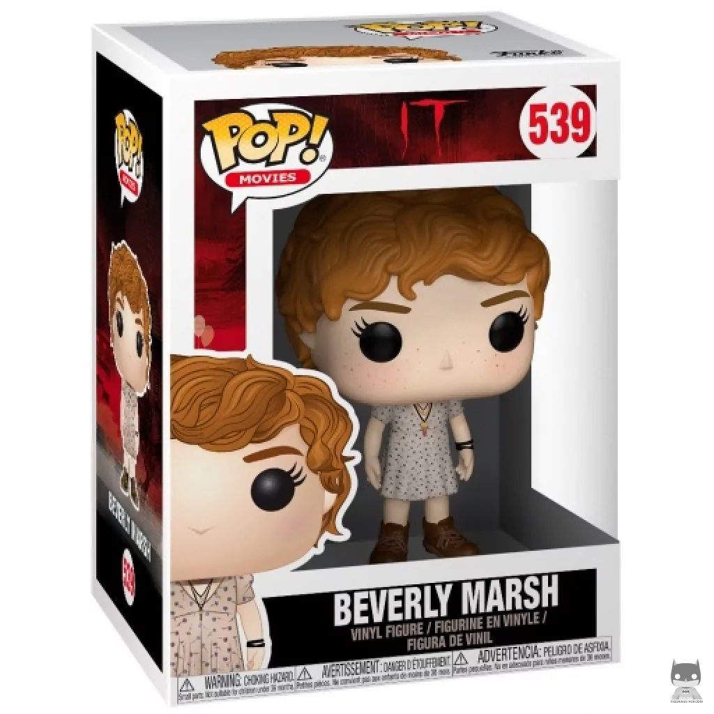 Figura Funko Pop! Beverly Marsh con collar de llave en su caja