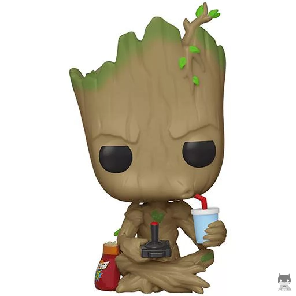 Figura Funko Pop! Groot gamer (Marvel Comics)