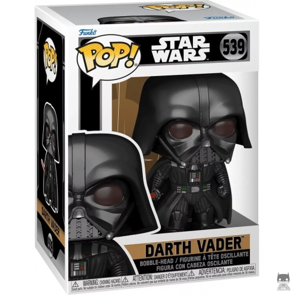Figura Funko Pop! Darth Vader en su caja
