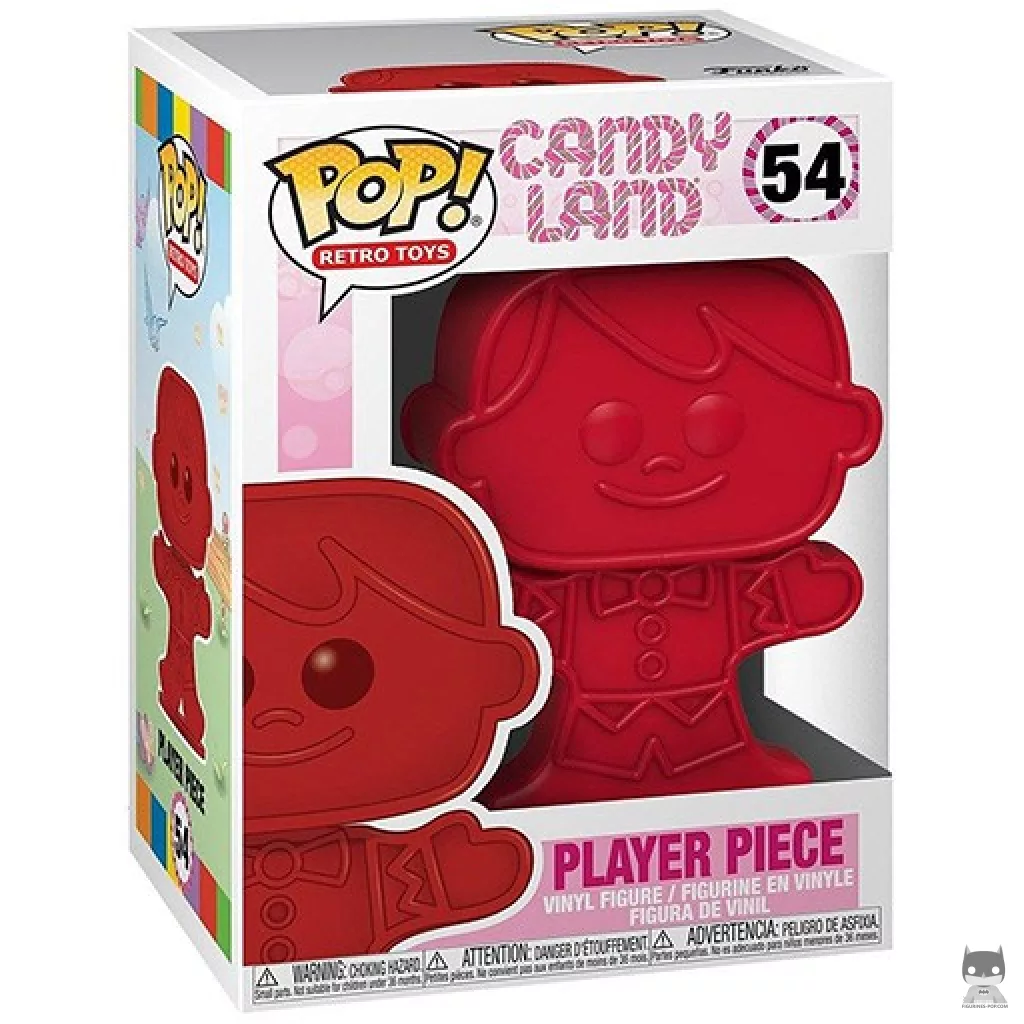 Figura Funko Pop! Ficha de juego en su caja