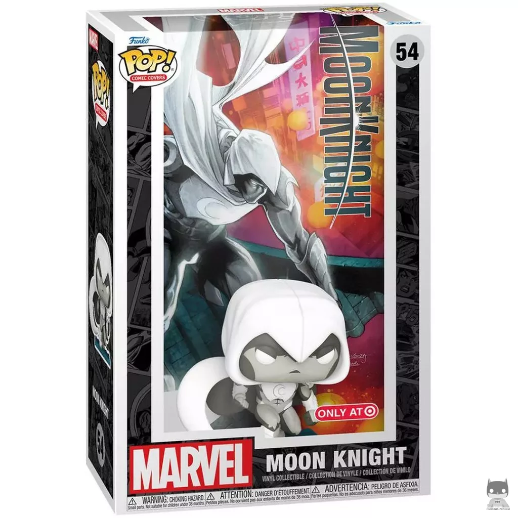 Figura Funko Pop! Moon Knight en su caja