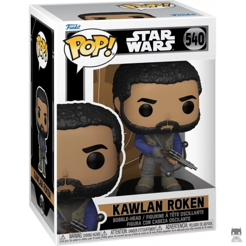 Figura Funko Pop! Kawlan Roken en su caja