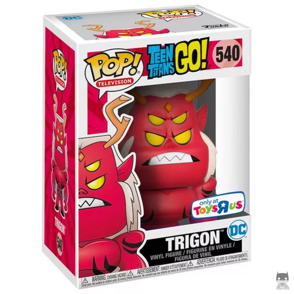 Figura Funko Pop! Trigon en su caja