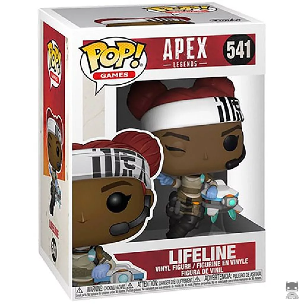 Figura Funko Pop! Lifeline en su caja