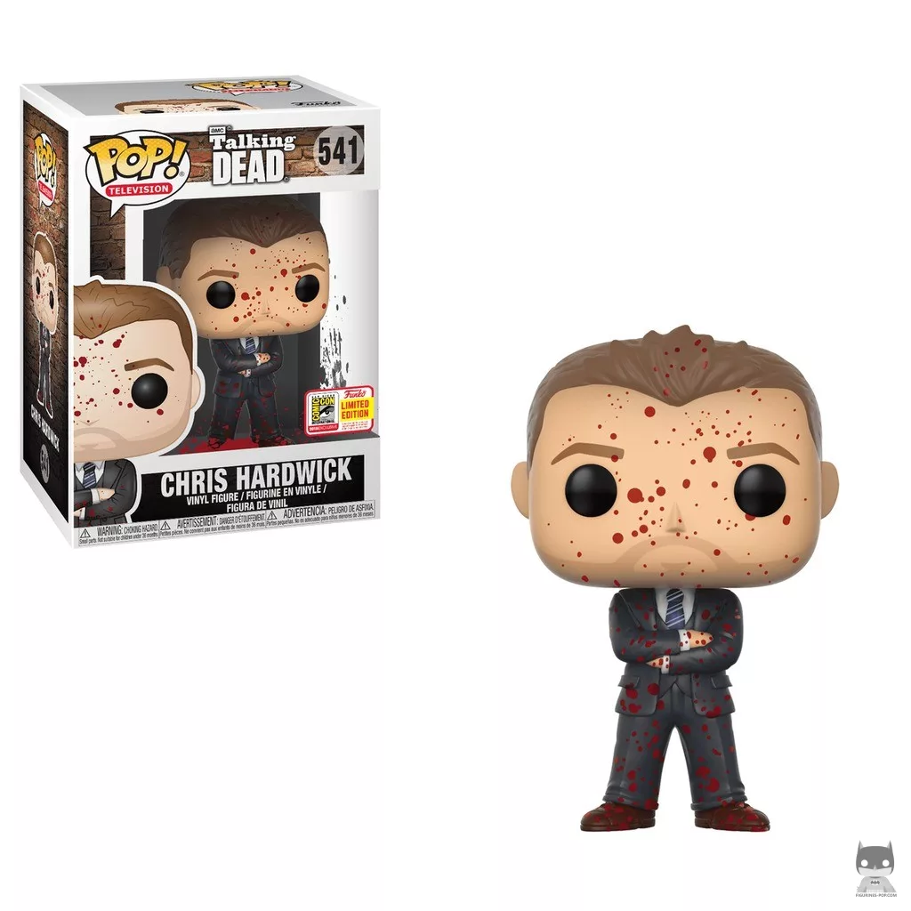 Figura Funko Pop! Chris Hardwick (Ensangrentado) en su caja