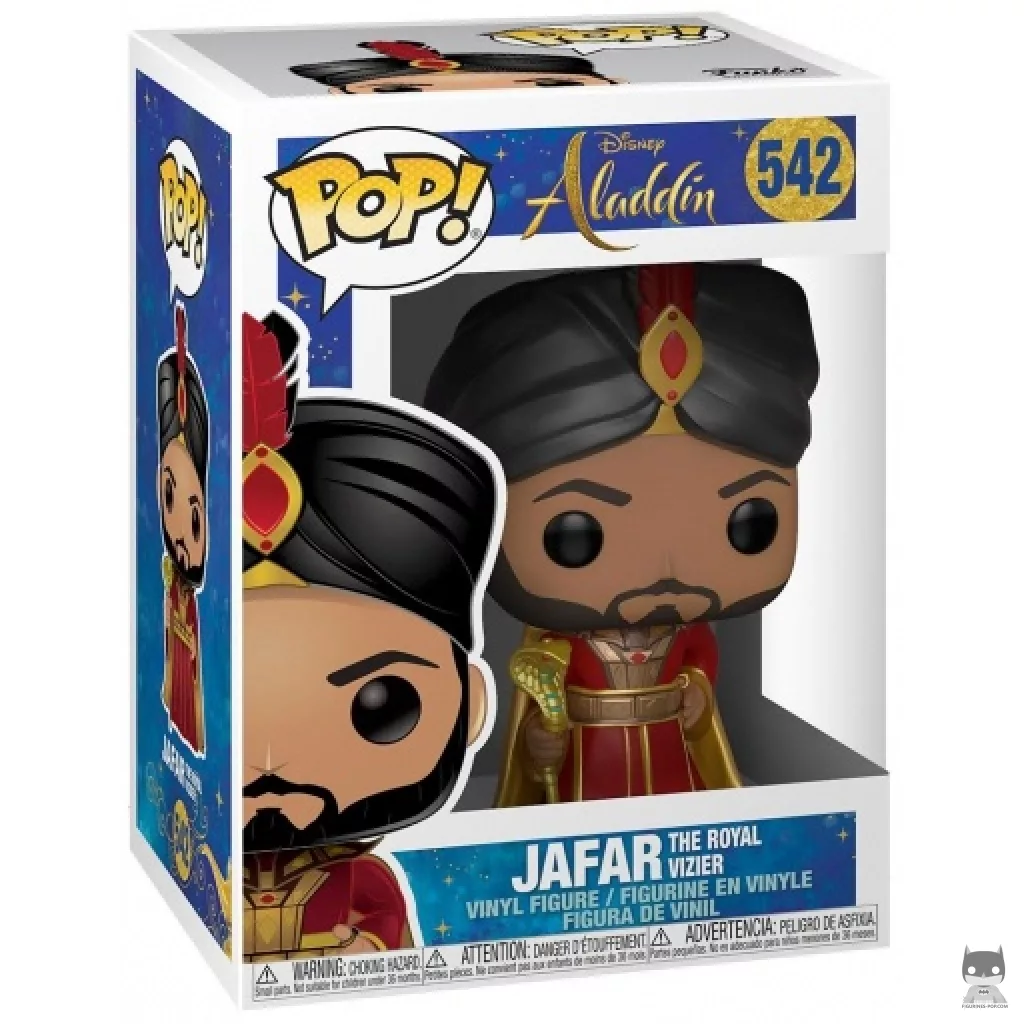 Figura Funko Pop! Jafar en su caja