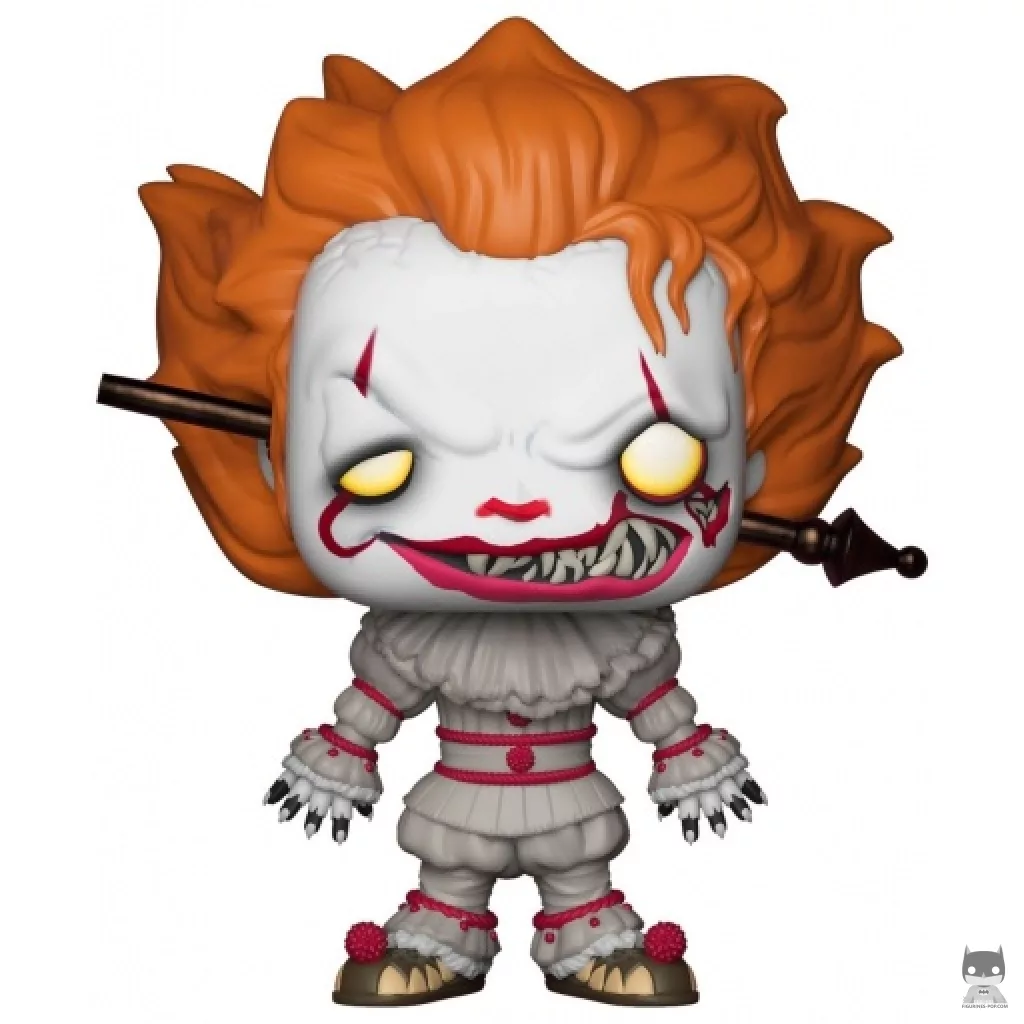Figura Funko Pop! Pennywise con hierro forjado en la cabeza (It)