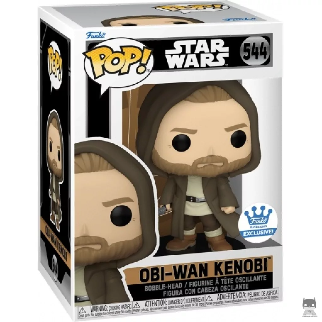Figura Funko Pop! Obi-Wan Kenobi en su caja