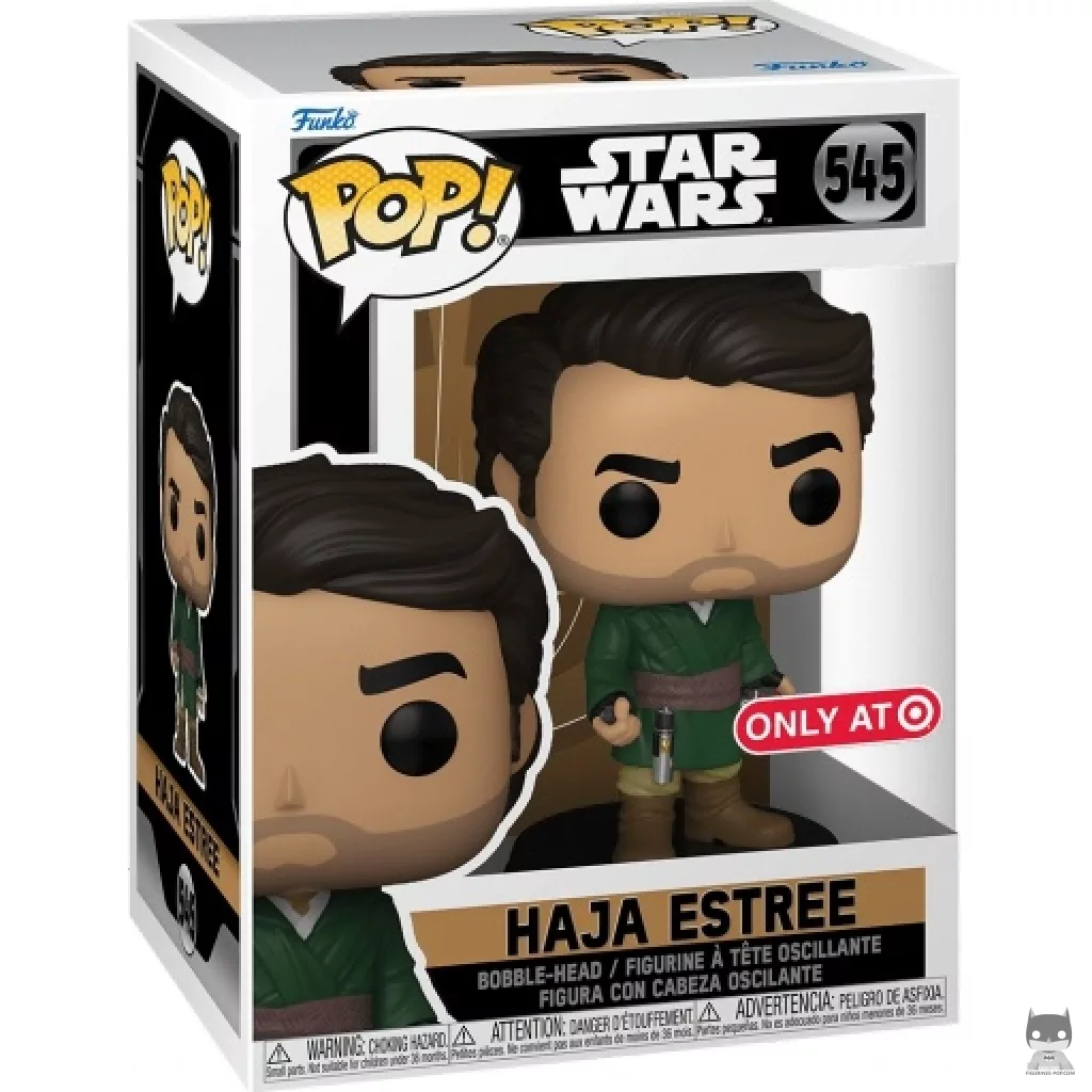 Figura Funko Pop! Haja Estree en su caja