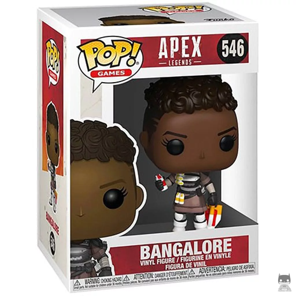 Figura Funko Pop! Bangalore en su caja