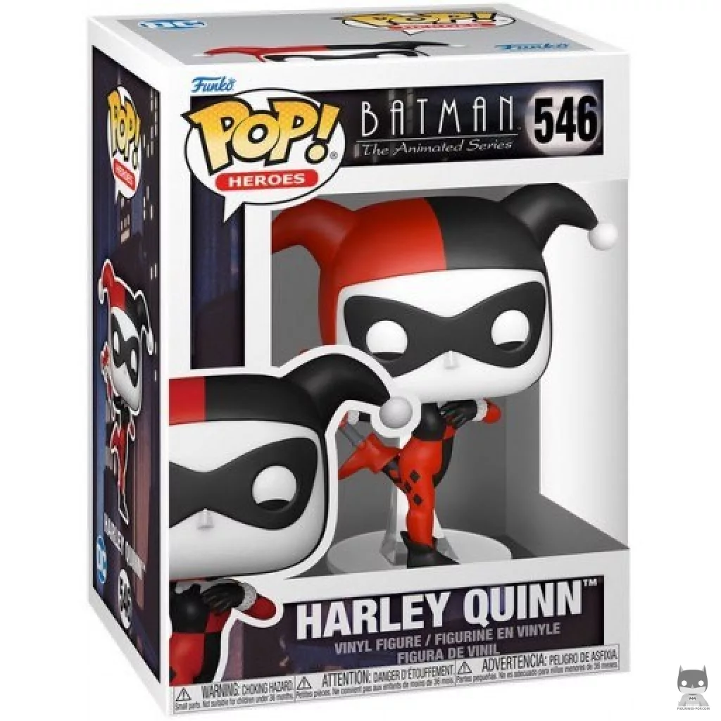 Figura Funko Pop! Harley Quinn en su caja