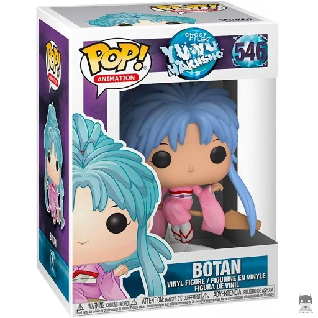 Figura Funko Pop! Botan en su caja