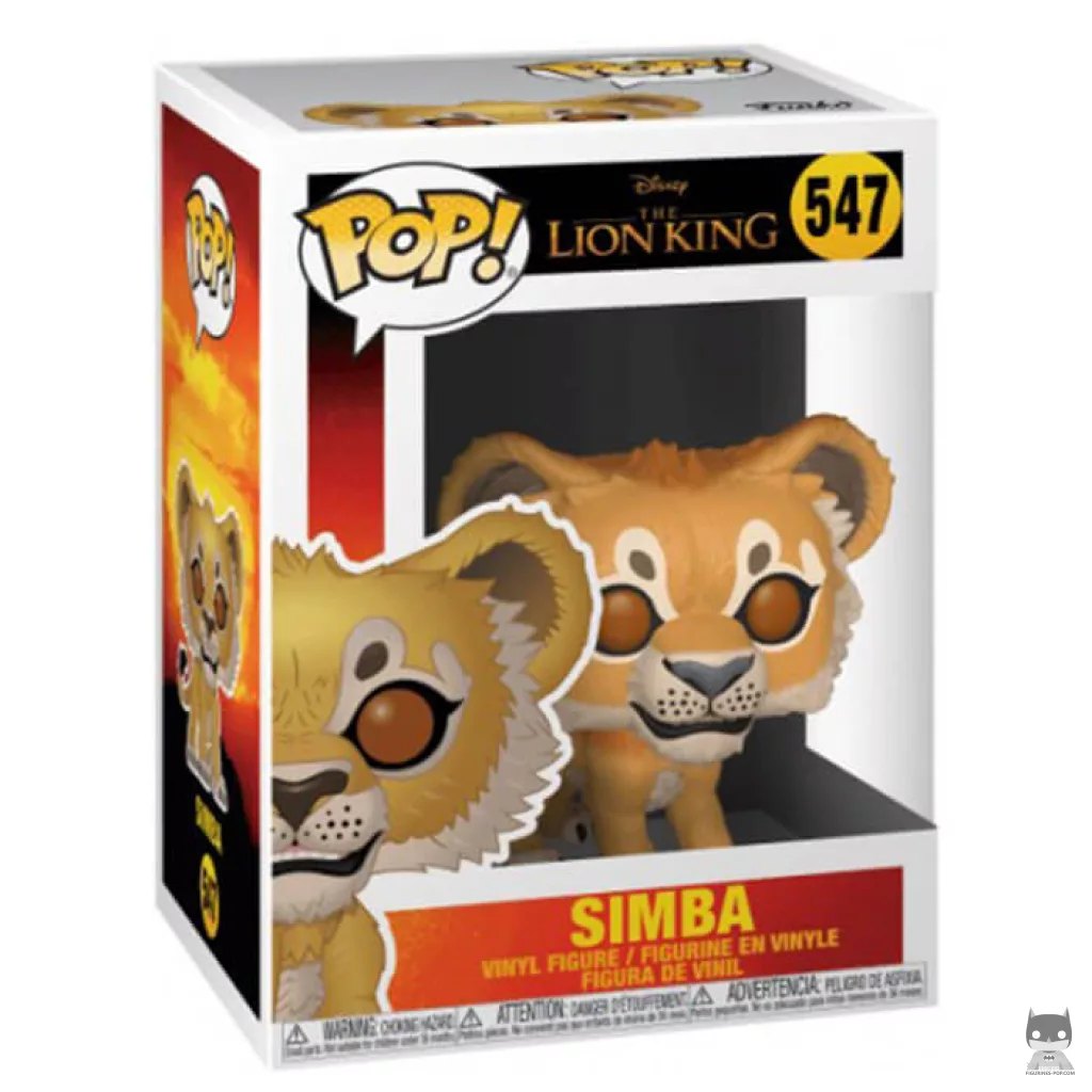 Figura Funko Pop! Simba en su caja