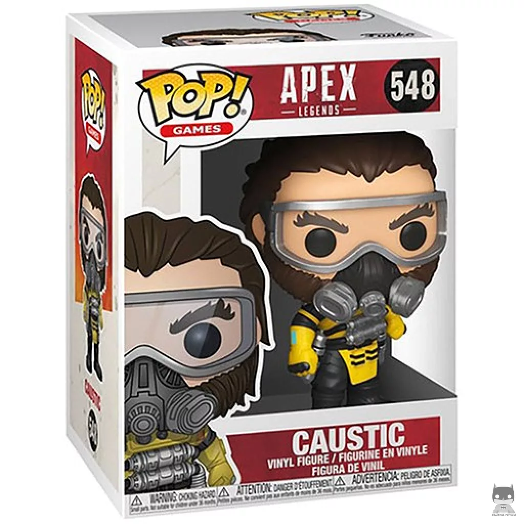 Figura Funko Pop! Caustic en su caja
