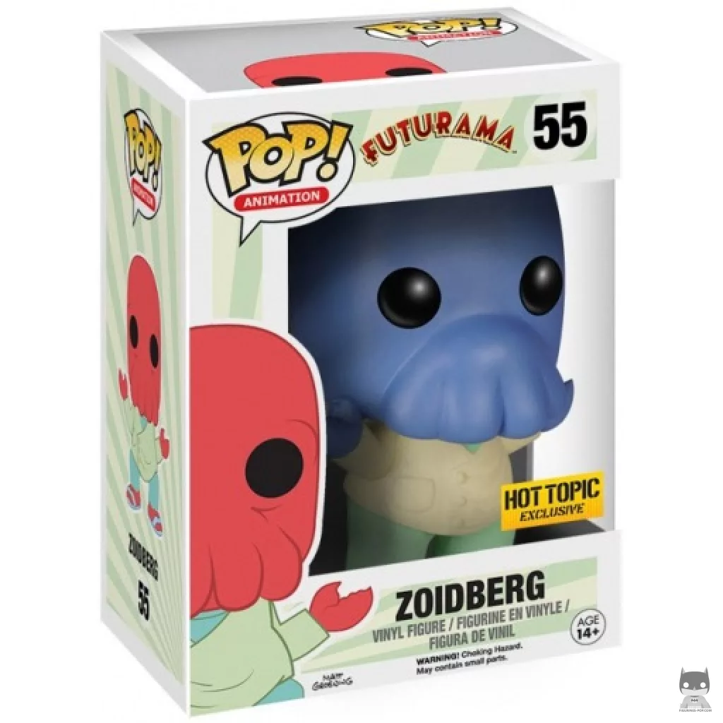 Figura Funko Pop! Dr. Zoidberg (Universo alternativo) en su caja