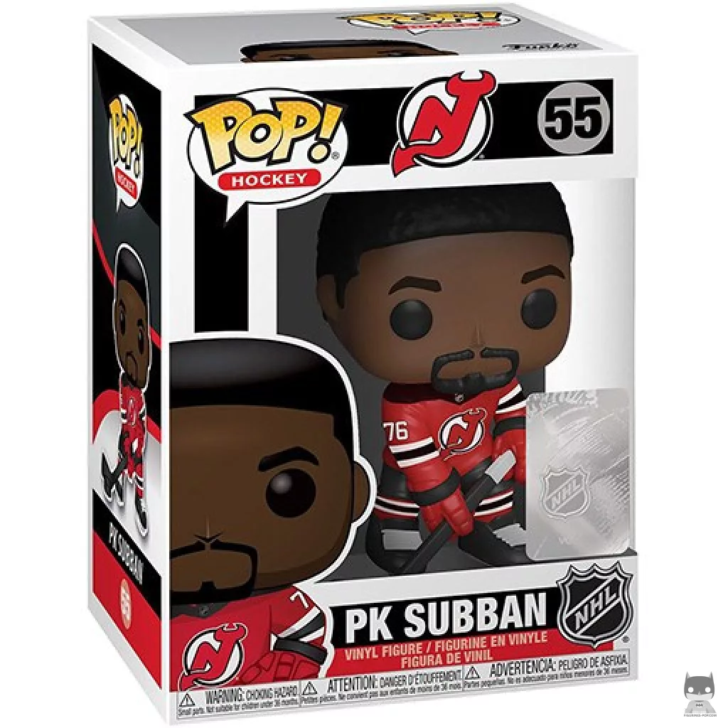 Figura Funko Pop! P.K. Subban en su caja