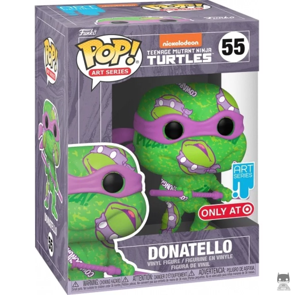 Figura Funko Pop! Donatello en su caja