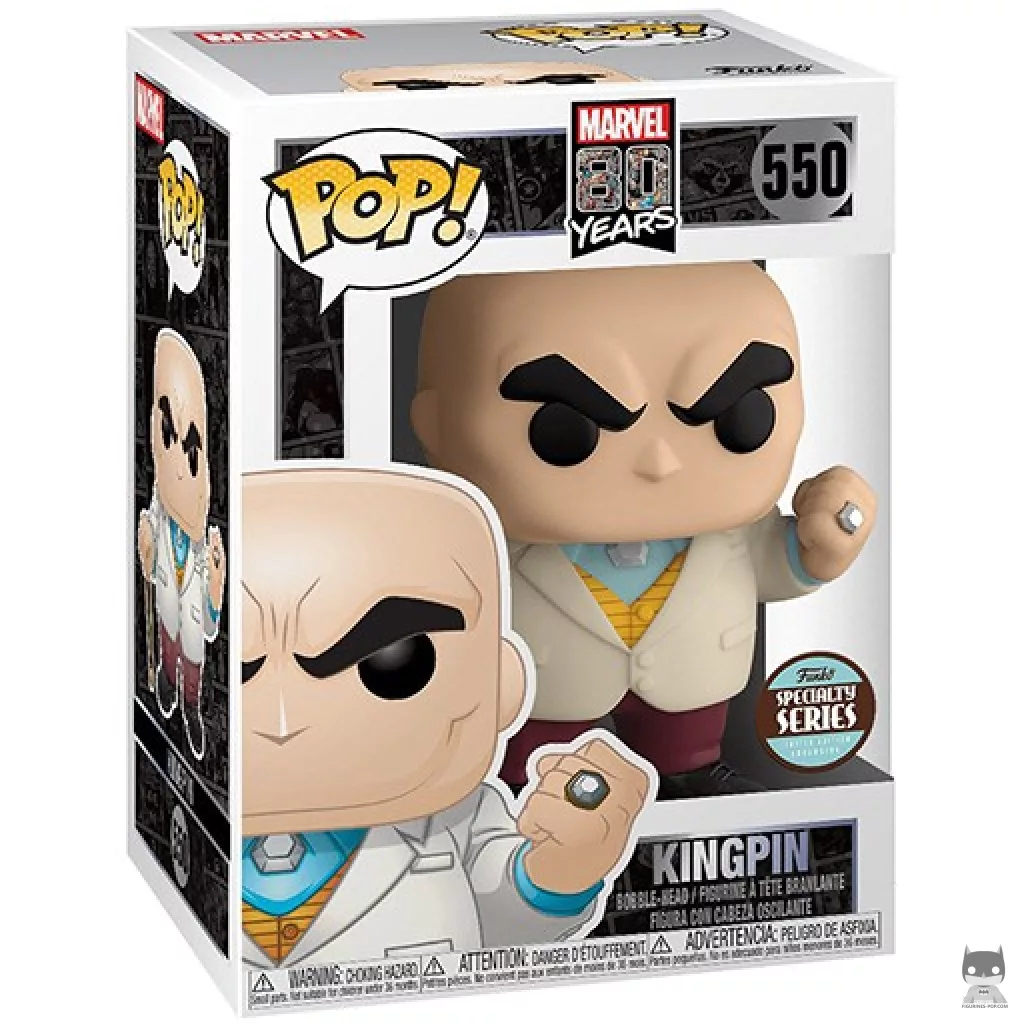 Figura Funko Pop! Kingpin en su caja