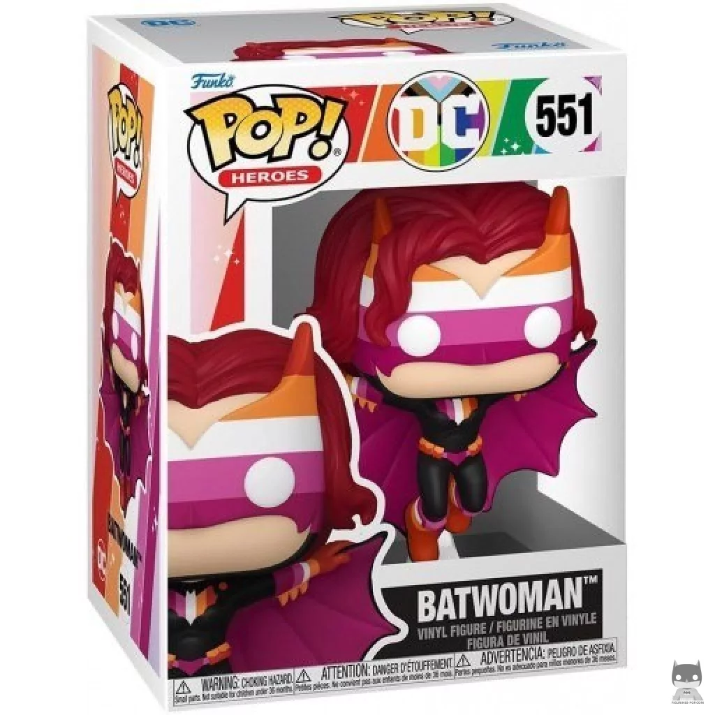 Figura Funko Pop! Batwoman (Bandera del Orgullo) en su caja