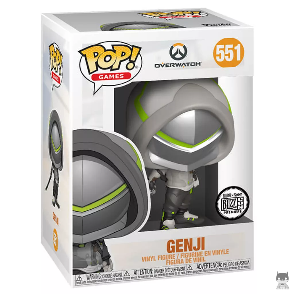 Figura Funko Pop! Genji en su caja